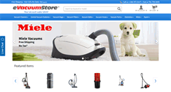 Desktop Screenshot of evacuumstore.com